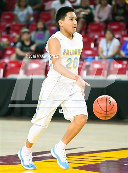 Thumbnail 3 in Alchesay vs. Page - Native American Basketball Classic photogallery.