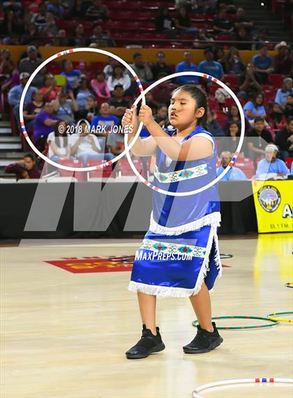 Thumbnail 2 in Alchesay vs. Page - Native American Basketball Classic photogallery.
