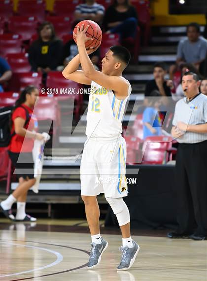 Thumbnail 3 in Alchesay vs. Page - Native American Basketball Classic photogallery.