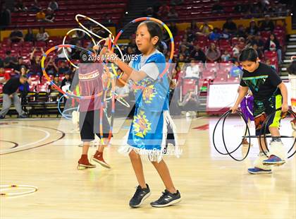 Thumbnail 1 in Alchesay vs. Page - Native American Basketball Classic photogallery.