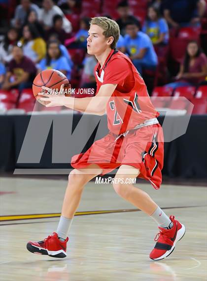 Thumbnail 2 in Alchesay vs. Page - Native American Basketball Classic photogallery.