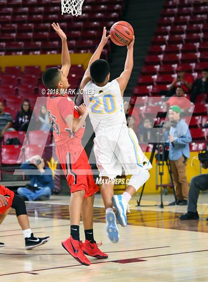Thumbnail 3 in Alchesay vs. Page - Native American Basketball Classic photogallery.