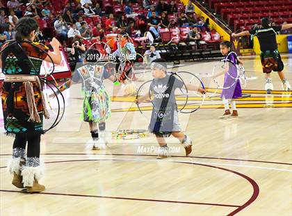 Thumbnail 2 in Alchesay vs. Page - Native American Basketball Classic photogallery.