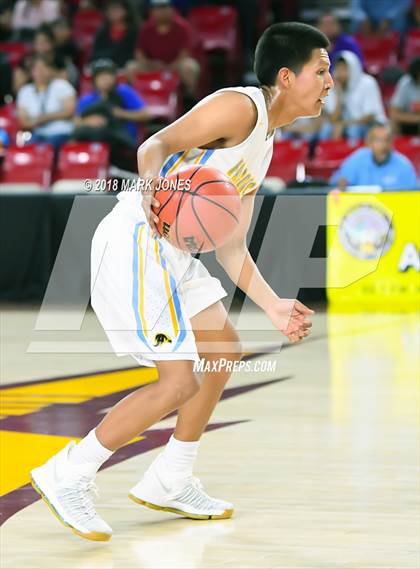Thumbnail 1 in Alchesay vs. Page - Native American Basketball Classic photogallery.