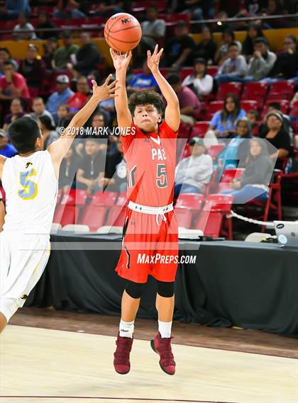 Thumbnail 3 in Alchesay vs. Page - Native American Basketball Classic photogallery.