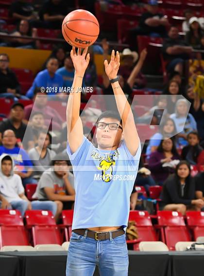 Thumbnail 2 in Alchesay vs. Page - Native American Basketball Classic photogallery.