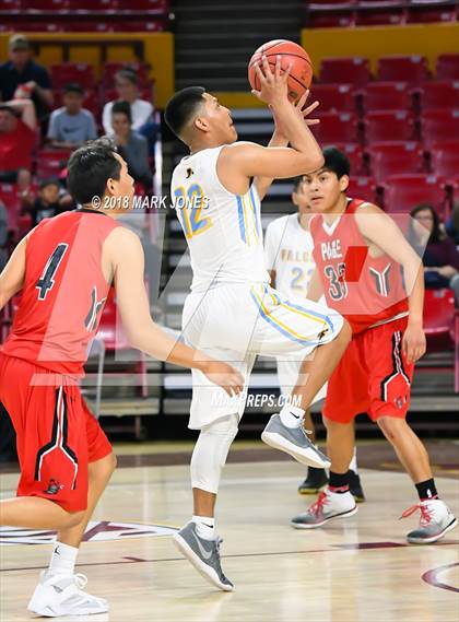 Thumbnail 2 in Alchesay vs. Page - Native American Basketball Classic photogallery.