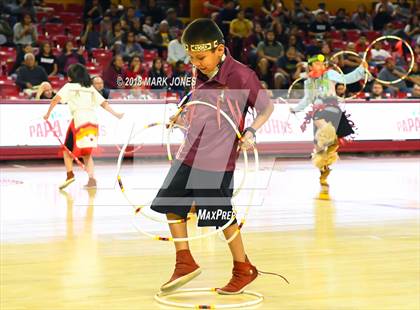 Thumbnail 3 in Alchesay vs. Page - Native American Basketball Classic photogallery.