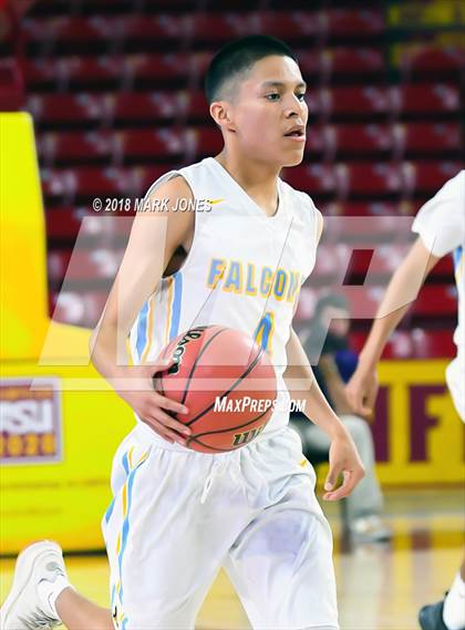 Thumbnail 1 in Alchesay vs. Page - Native American Basketball Classic photogallery.