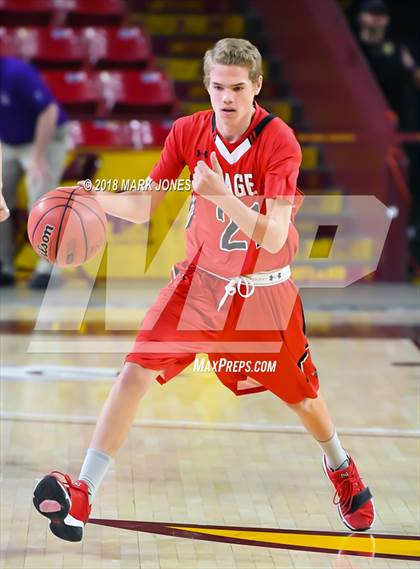 Thumbnail 2 in Alchesay vs. Page - Native American Basketball Classic photogallery.