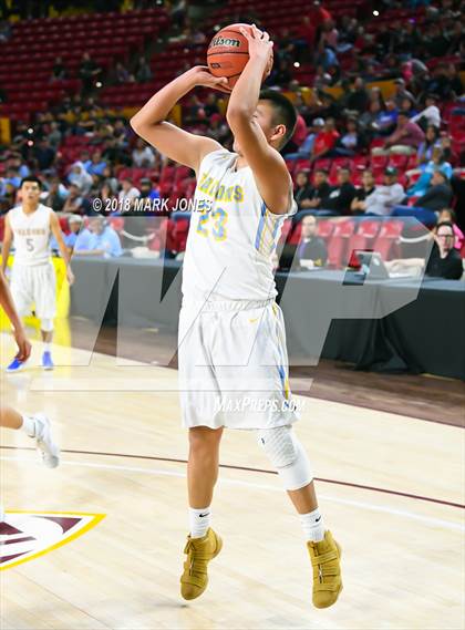 Thumbnail 3 in Alchesay vs. Page - Native American Basketball Classic photogallery.