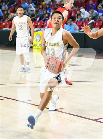 Thumbnail 2 in Alchesay vs. Page - Native American Basketball Classic photogallery.