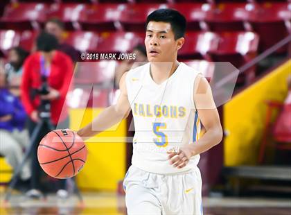 Thumbnail 2 in Alchesay vs. Page - Native American Basketball Classic photogallery.