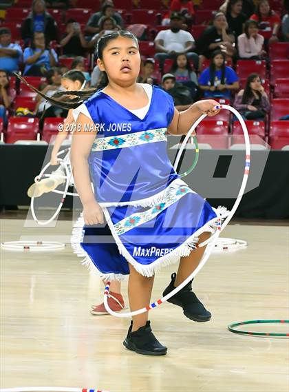 Thumbnail 2 in Alchesay vs. Page - Native American Basketball Classic photogallery.