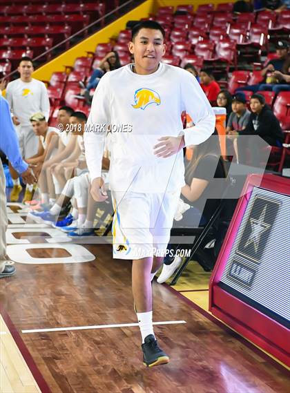 Thumbnail 2 in Alchesay vs. Page - Native American Basketball Classic photogallery.