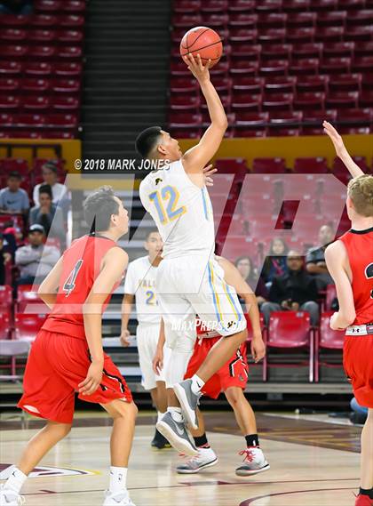 Thumbnail 1 in Alchesay vs. Page - Native American Basketball Classic photogallery.