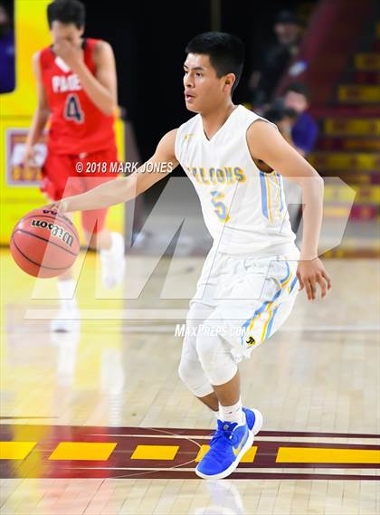 Thumbnail 3 in Alchesay vs. Page - Native American Basketball Classic photogallery.