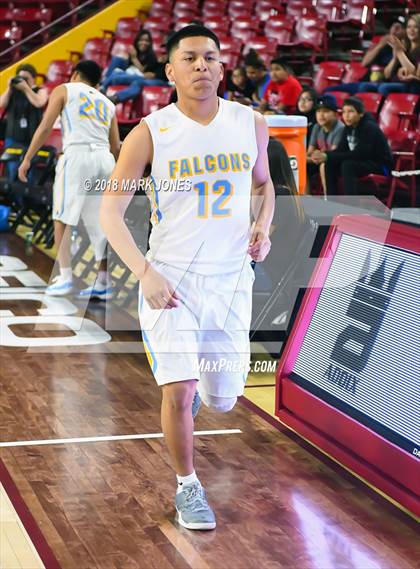 Thumbnail 3 in Alchesay vs. Page - Native American Basketball Classic photogallery.