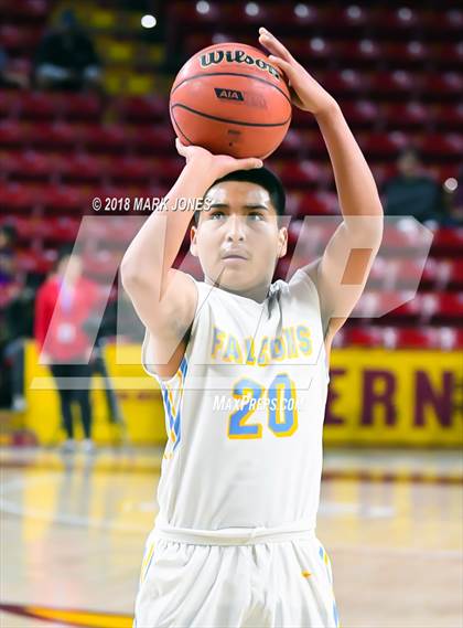 Thumbnail 2 in Alchesay vs. Page - Native American Basketball Classic photogallery.