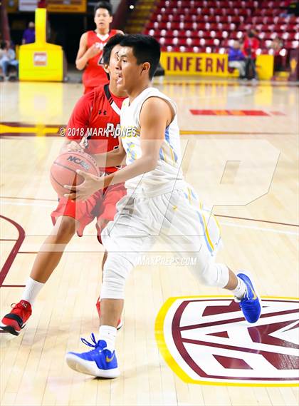 Thumbnail 2 in Alchesay vs. Page - Native American Basketball Classic photogallery.