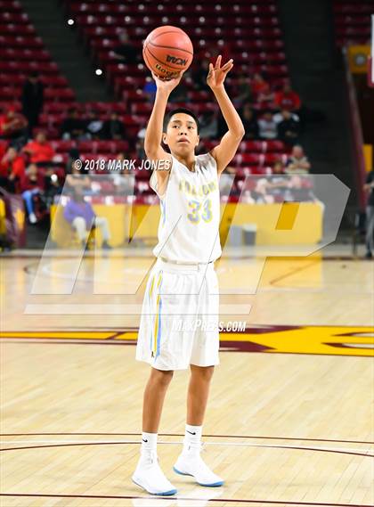Thumbnail 3 in Alchesay vs. Page - Native American Basketball Classic photogallery.