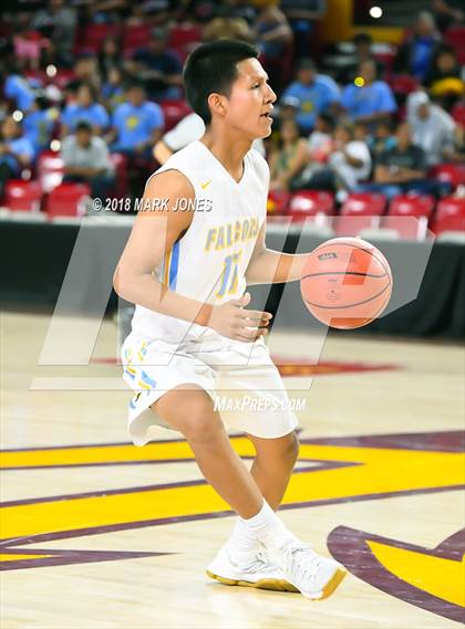 Thumbnail 1 in Alchesay vs. Page - Native American Basketball Classic photogallery.