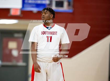 Thumbnail 3 in Dougherty vs Southwest (Hypesouth Hardwood Invitational) photogallery.