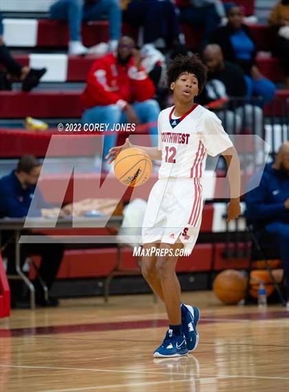 Thumbnail 3 in Dougherty vs Southwest (Hypesouth Hardwood Invitational) photogallery.