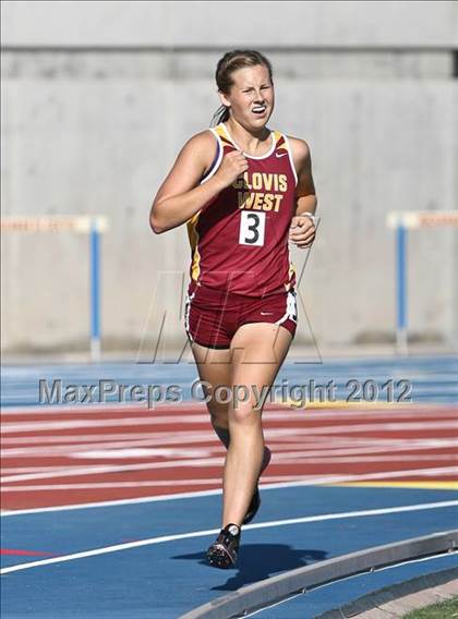 Thumbnail 1 in CIF CS Masters Championships (Girls Track Events) photogallery.