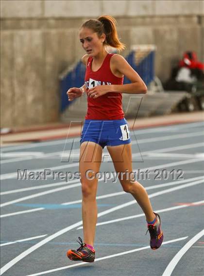 Thumbnail 1 in CIF CS Masters Championships (Girls Track Events) photogallery.