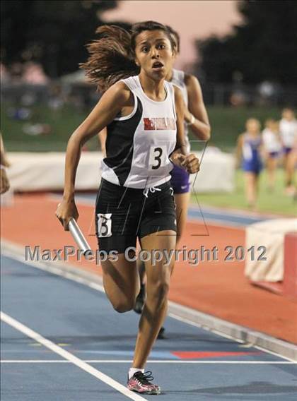 Thumbnail 2 in CIF CS Masters Championships (Girls Track Events) photogallery.