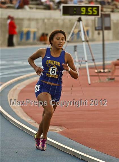 Thumbnail 1 in CIF CS Masters Championships (Girls Track Events) photogallery.