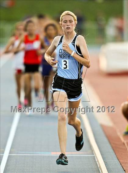 Thumbnail 1 in CIF CS Masters Championships (Girls Track Events) photogallery.