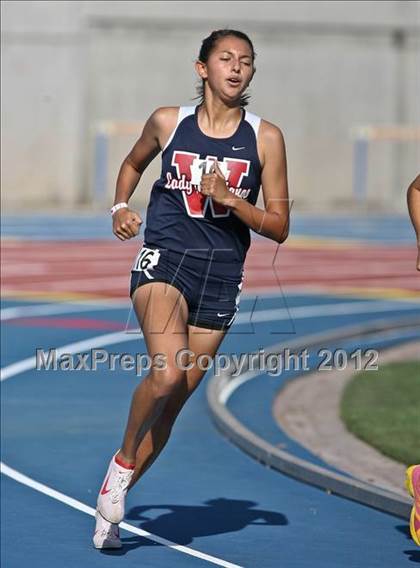 Thumbnail 2 in CIF CS Masters Championships (Girls Track Events) photogallery.