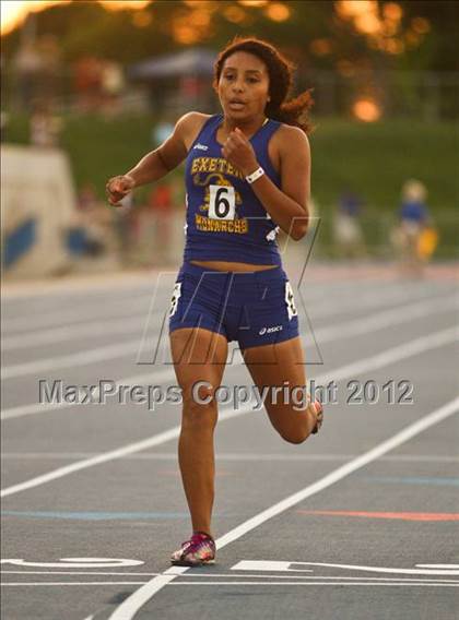 Thumbnail 1 in CIF CS Masters Championships (Girls Track Events) photogallery.