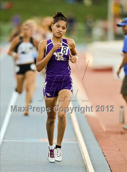 Thumbnail 1 in CIF CS Masters Championships (Girls Track Events) photogallery.