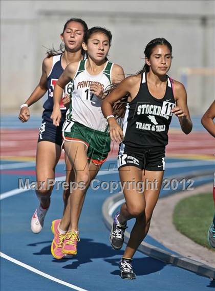 Thumbnail 1 in CIF CS Masters Championships (Girls Track Events) photogallery.