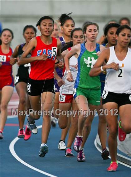 Thumbnail 3 in CIF CS Masters Championships (Girls Track Events) photogallery.