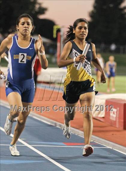 Thumbnail 2 in CIF CS Masters Championships (Girls Track Events) photogallery.