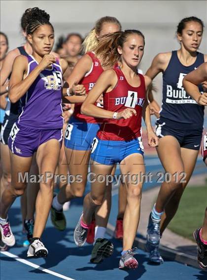 Thumbnail 1 in CIF CS Masters Championships (Girls Track Events) photogallery.