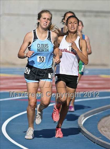 Thumbnail 3 in CIF CS Masters Championships (Girls Track Events) photogallery.
