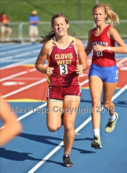 Thumbnail 1 in CIF CS Masters Championships (Girls Track Events) photogallery.