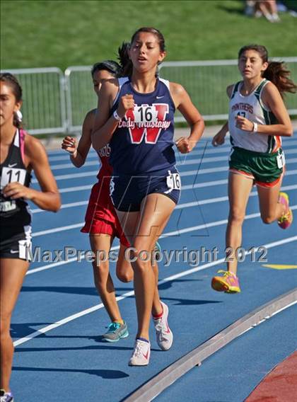 Thumbnail 3 in CIF CS Masters Championships (Girls Track Events) photogallery.