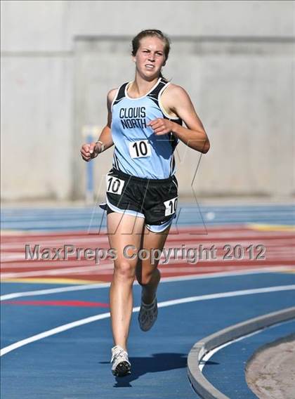 Thumbnail 1 in CIF CS Masters Championships (Girls Track Events) photogallery.
