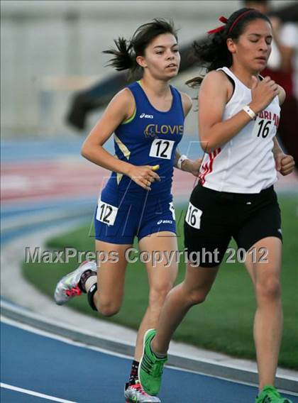 Thumbnail 1 in CIF CS Masters Championships (Girls Track Events) photogallery.