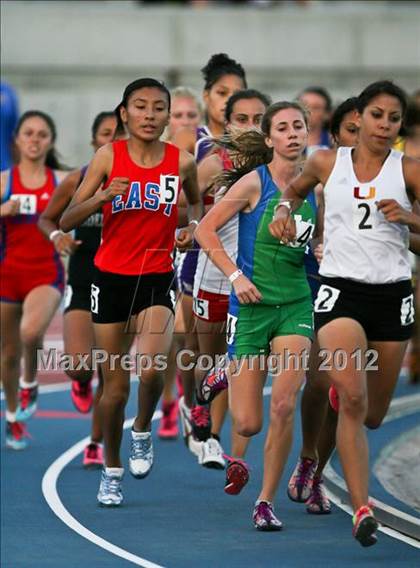 Thumbnail 2 in CIF CS Masters Championships (Girls Track Events) photogallery.