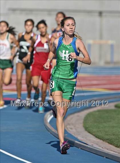 Thumbnail 2 in CIF CS Masters Championships (Girls Track Events) photogallery.