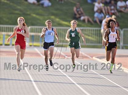 Thumbnail 1 in CIF CS Masters Championships (Girls Track Events) photogallery.