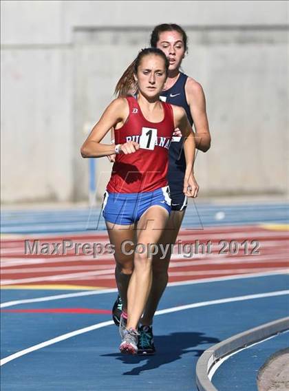 Thumbnail 1 in CIF CS Masters Championships (Girls Track Events) photogallery.