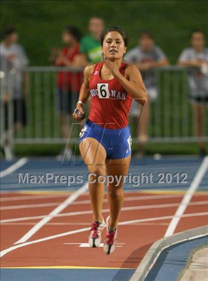 Thumbnail 2 in CIF CS Masters Championships (Girls Track Events) photogallery.